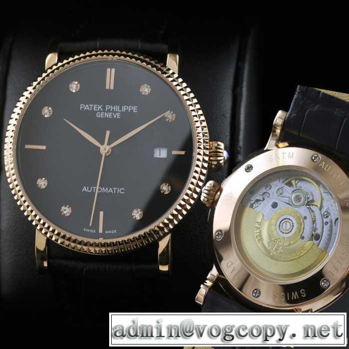 自動巻き スイスムーブメント  男性用腕時計 patek philippe philippe パテックフィリップ  メンズ腕時計